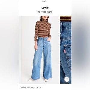Levi’s XL Flood Jeans NWT